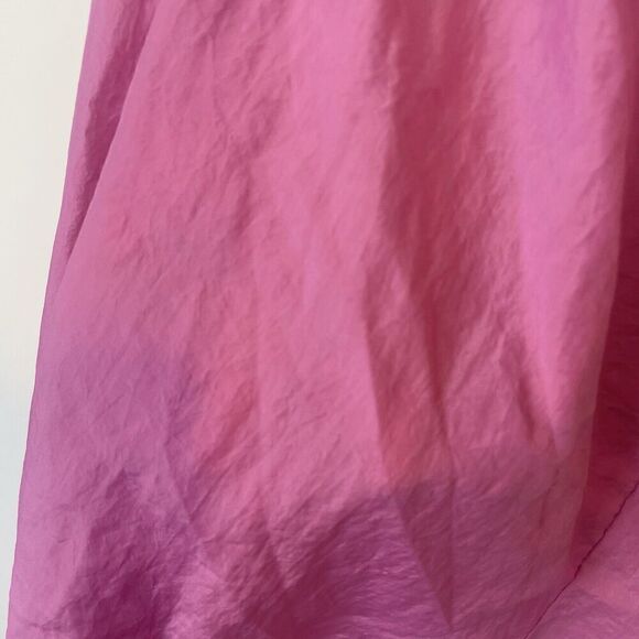 Vintage 90s Reebok Pink Barbie Windbreaker Jogger Pants 100% Nylon Size M - Picture 8 of 8